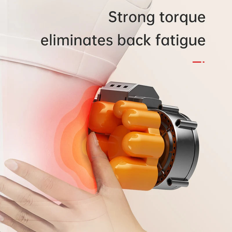 NeckFusion™ 3D Shiatsu Neck & Shoulder Massager Pillow – Heated Kneading Relief for Neck, Back & Stress