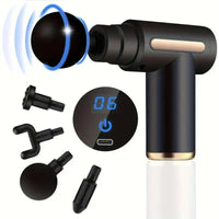 NeckFusion™ Deep Tissue Massage Gun – 99 Speed Levels, Quiet Motor, Full-Body Muscle Relief