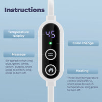NeckFusion™ Heated Eye Massager – Hot Compress, Vibration & Steam Relief for Dry Eyes & Better Sleep