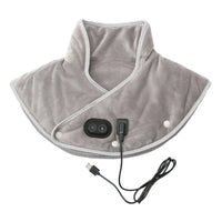 NeckFusion™ Heated Neck & Shoulder Wrap – 3-Level Thermal Compress with Vibration Massage