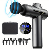 NeckFusion™ Deep Tissue Massage Gun – 99 Speed Levels, Quiet Motor, Full-Body Muscle Relief