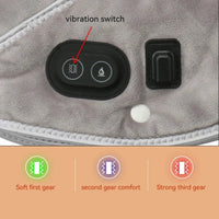 NeckFusion™ Heated Neck & Shoulder Wrap – 3-Level Thermal Compress with Vibration Massage
