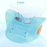 NeckFusion™ Cervical Neck Traction & Massage Pillow – Vibration, Kneading & Ergonomic Support