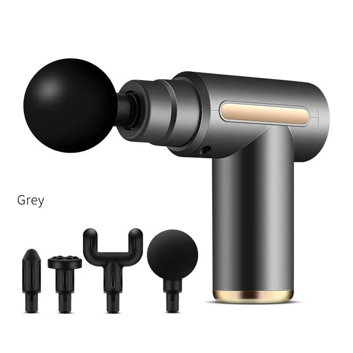 NeckFusion™ Deep Tissue Massage Gun – 99 Speed Levels, Quiet Motor, Full-Body Muscle Relief