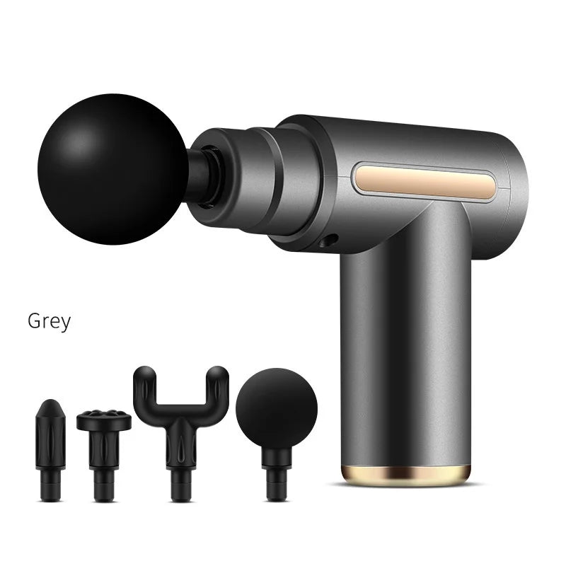 NeckFusion™ Deep Tissue Massage Gun – 99 Speed Levels, Quiet Motor, Full-Body Muscle Relief